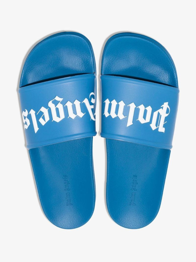 Blue Logo Slides