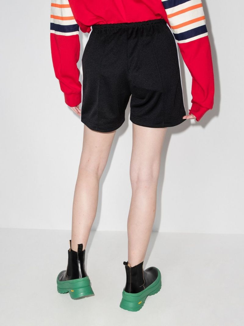 Logo Print Track Shorts