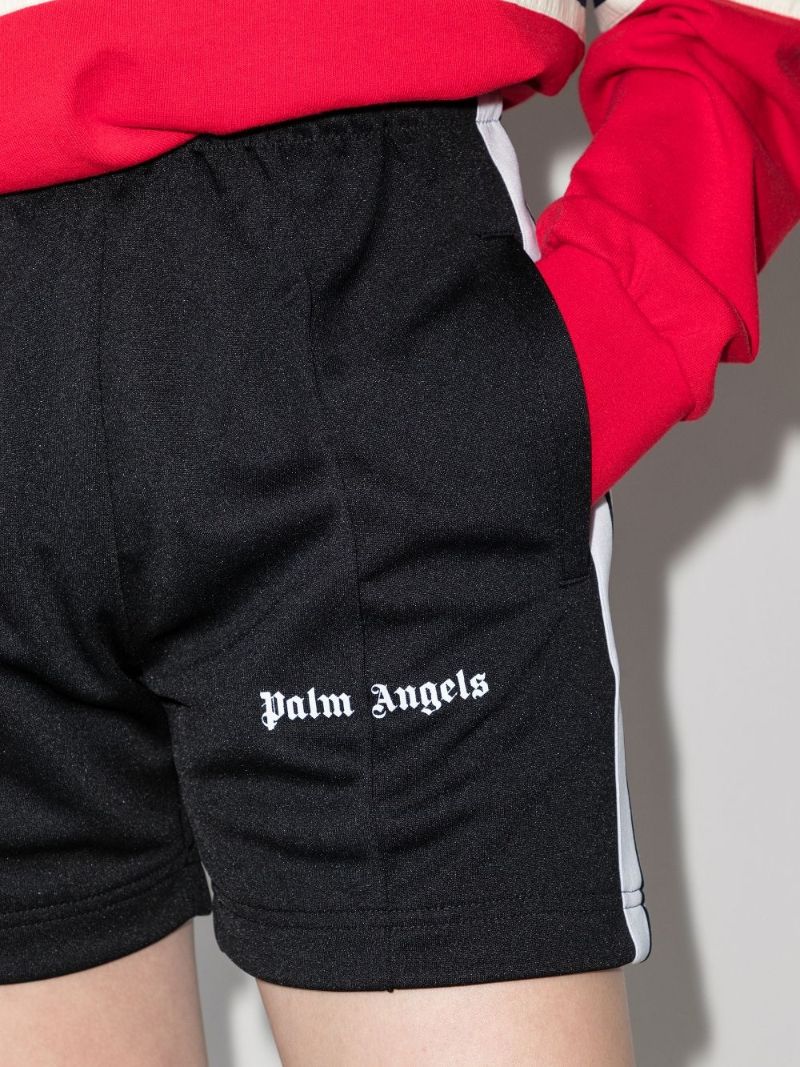 Logo Print Track Shorts