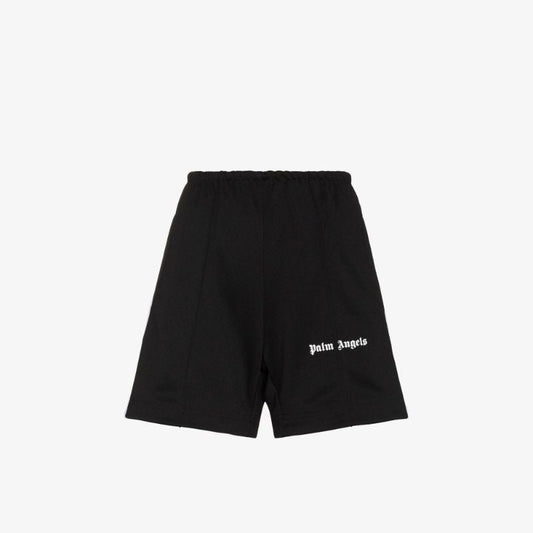 Logo Print Track Shorts
