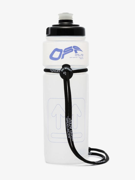 Transparent Logo Print Water Bottle