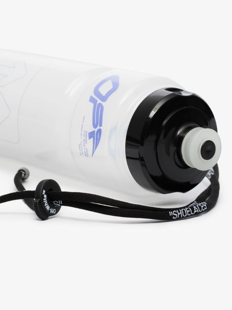 Transparent Logo Print Water Bottle