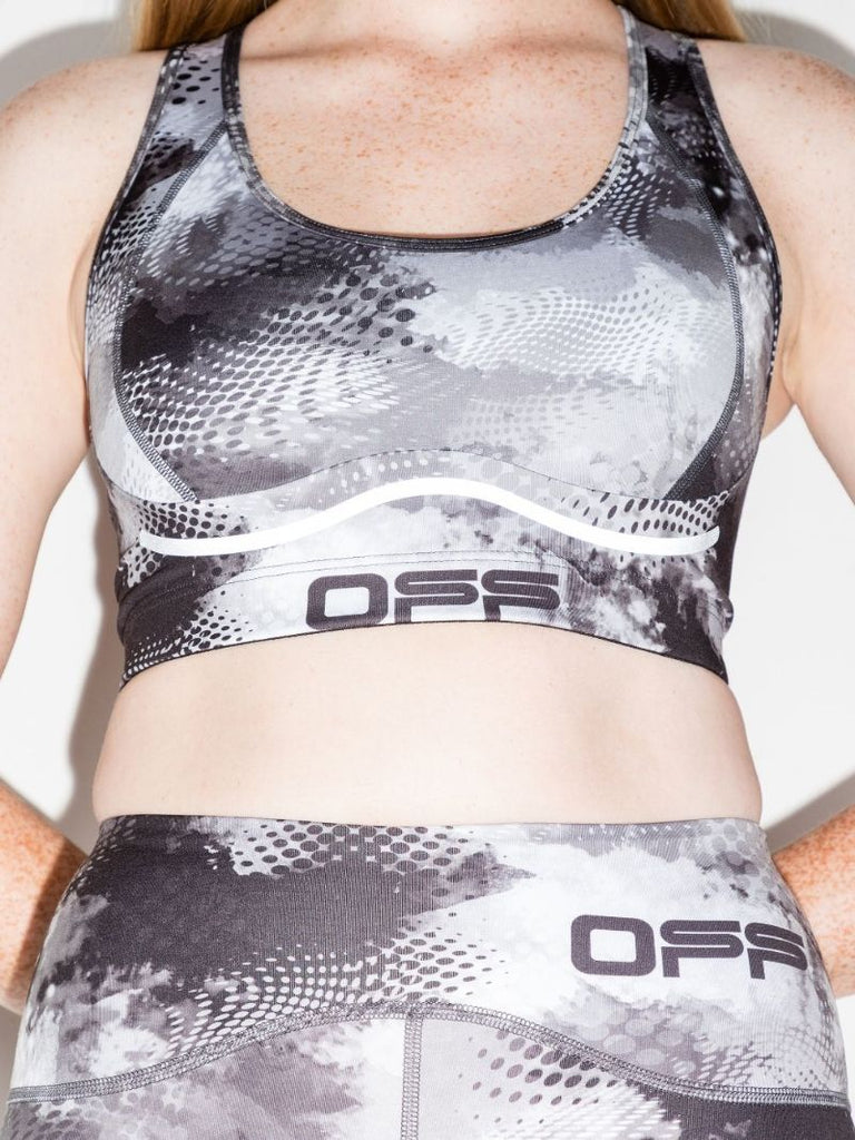 Active Printed Sports Bra