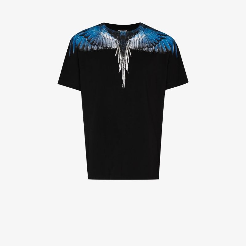 Wings Print Cotton T-shirt