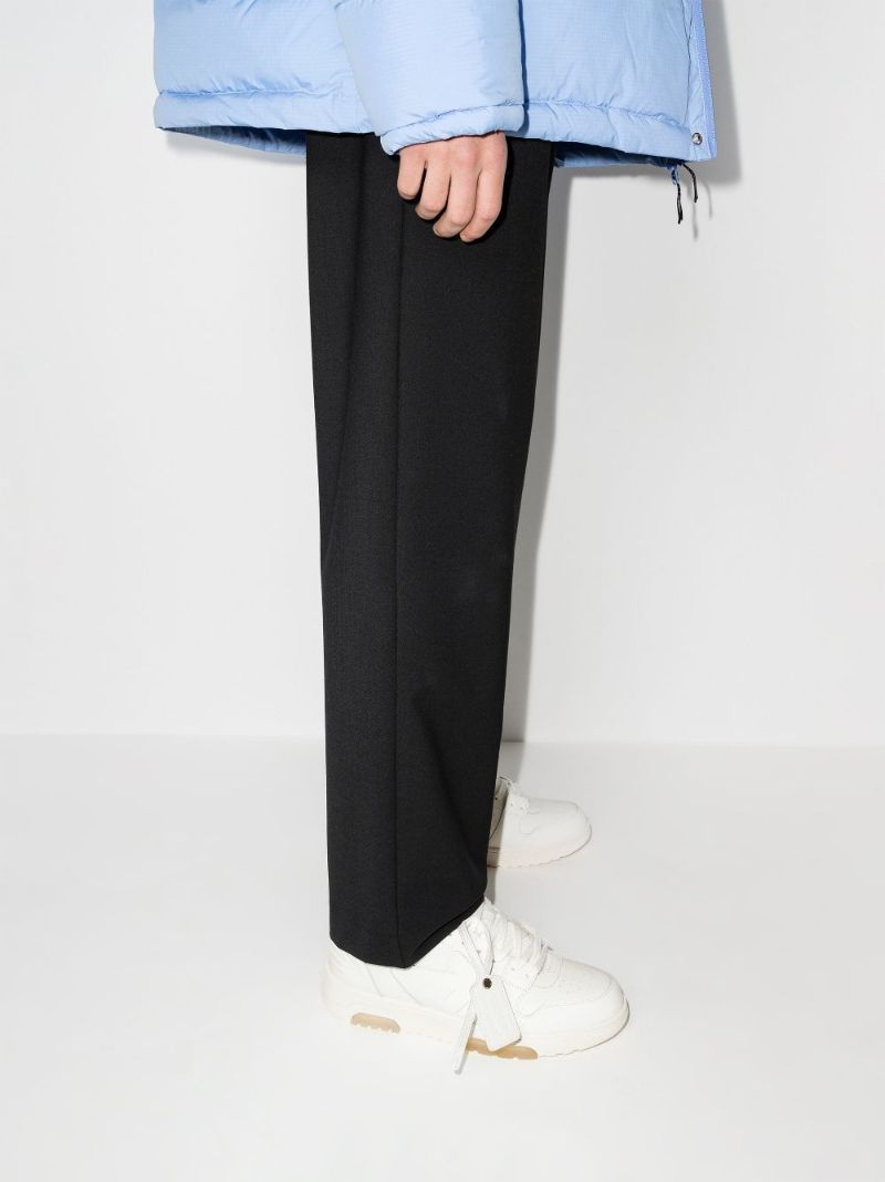 White Out of Office Leather Sneakers