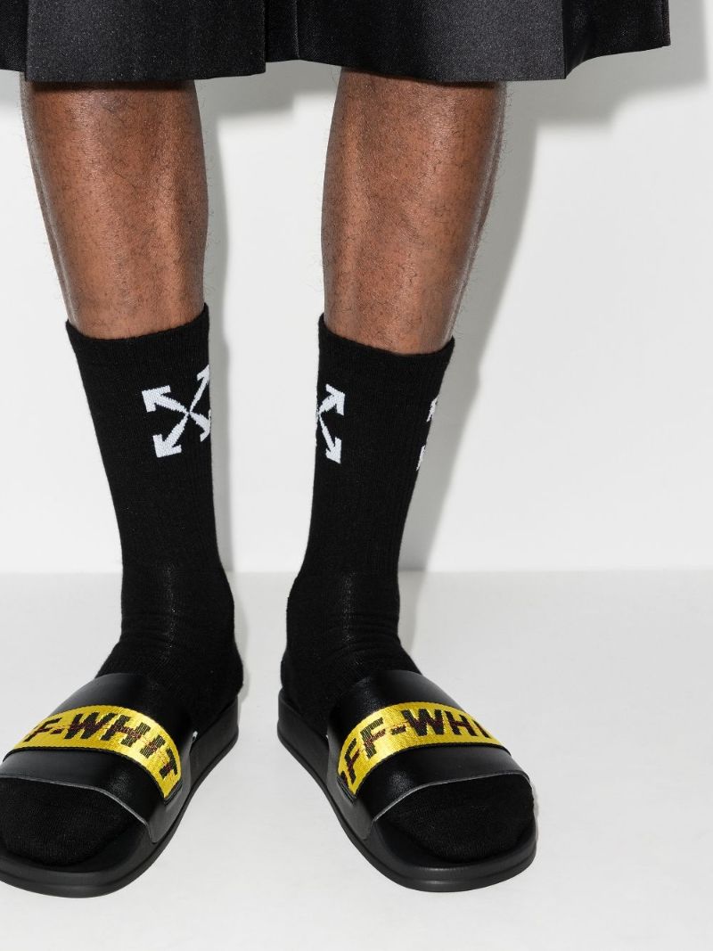 Black and Yellow Industrial Slides