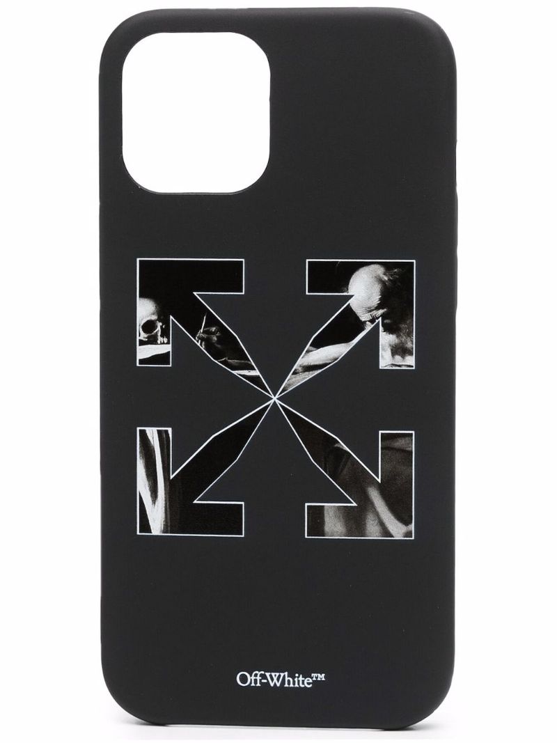 Black Caravaggio Arrows Iphone 12 Pro Max Case