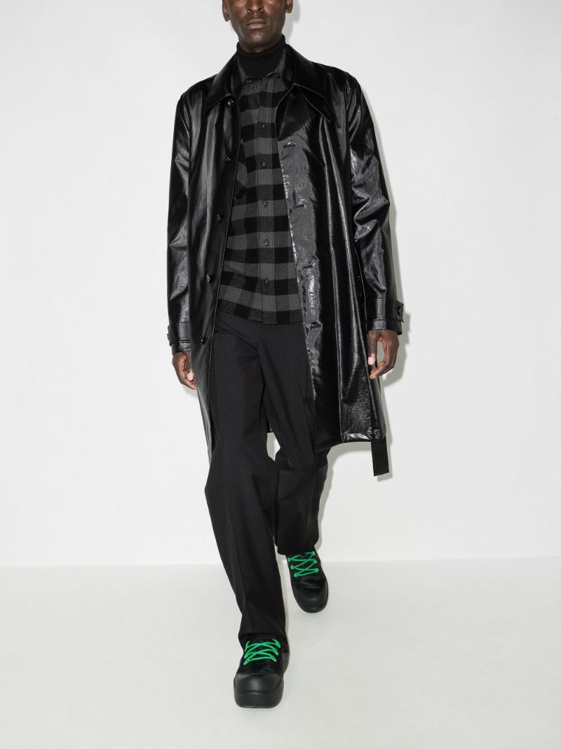Arrows Print Flannel Shirt