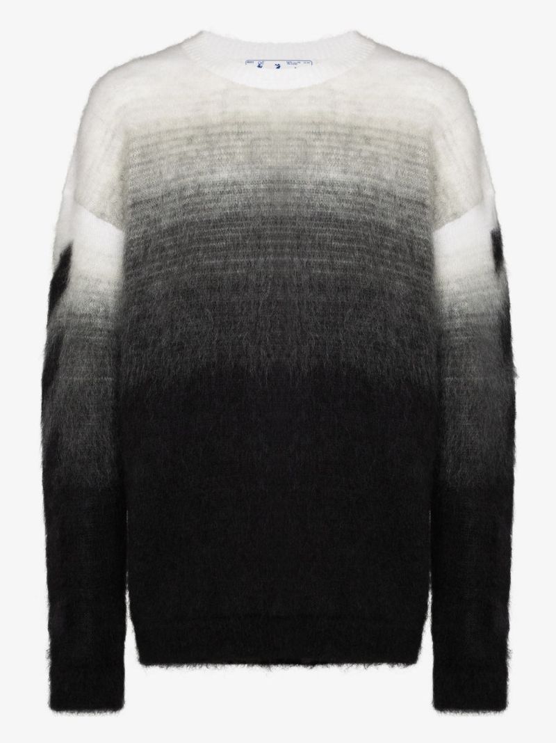 Brushed Knit Arrows Sweater