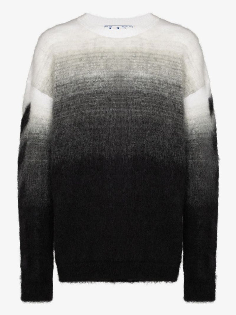 Brushed Knit Arrows Sweater
