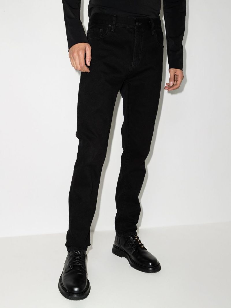Diag Trim Skinny Jeans
