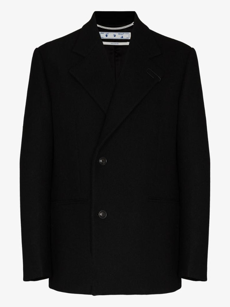 Basic Double-breasted Blazer