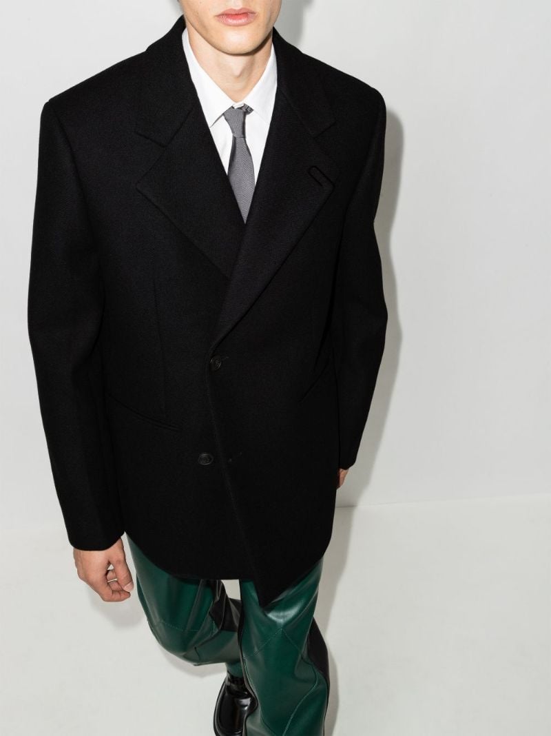 Basic Double-breasted Blazer