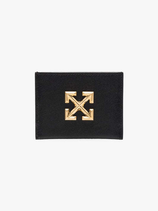 Black Jitney Leather Card Holder