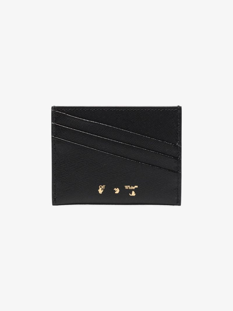 Black Jitney Leather Card Holder