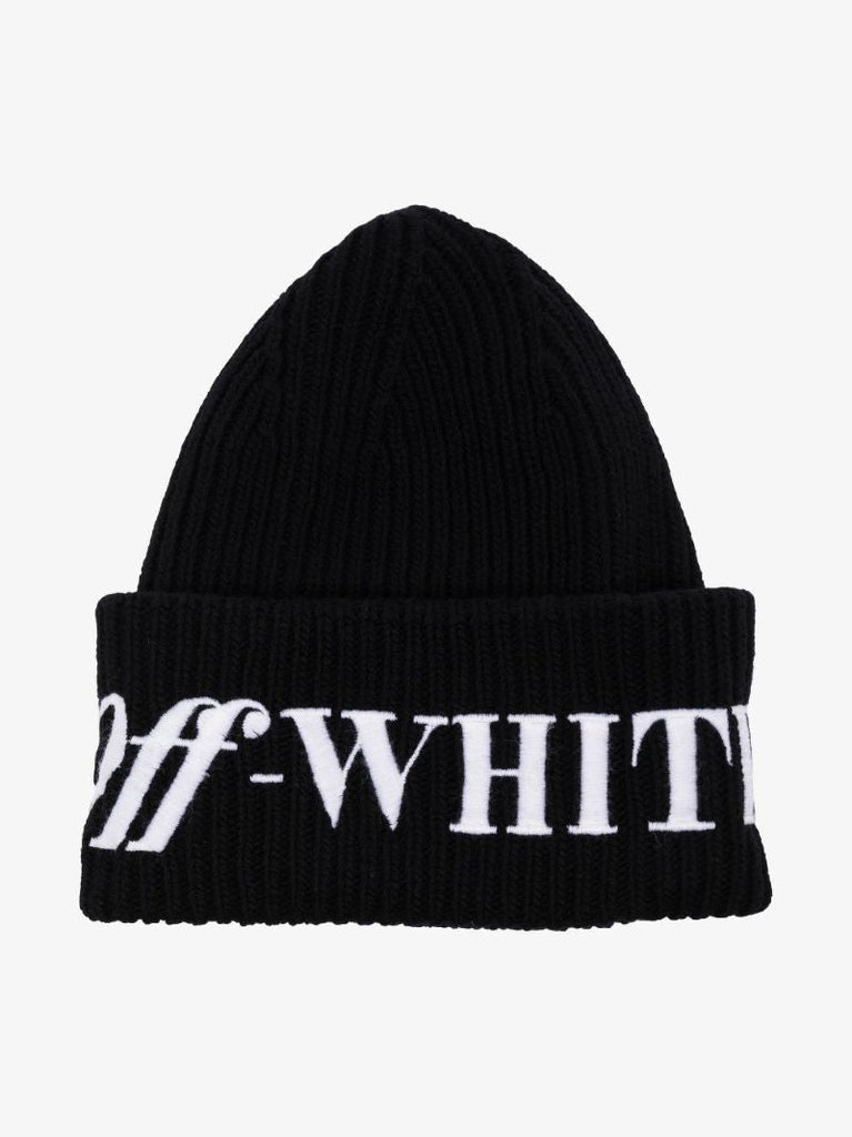 Black Wool Beanie Hat