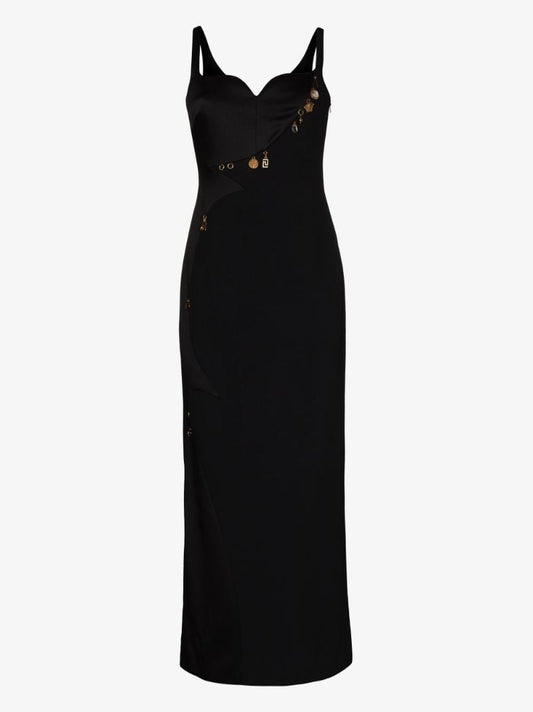 Charm Detail Sheath Dress