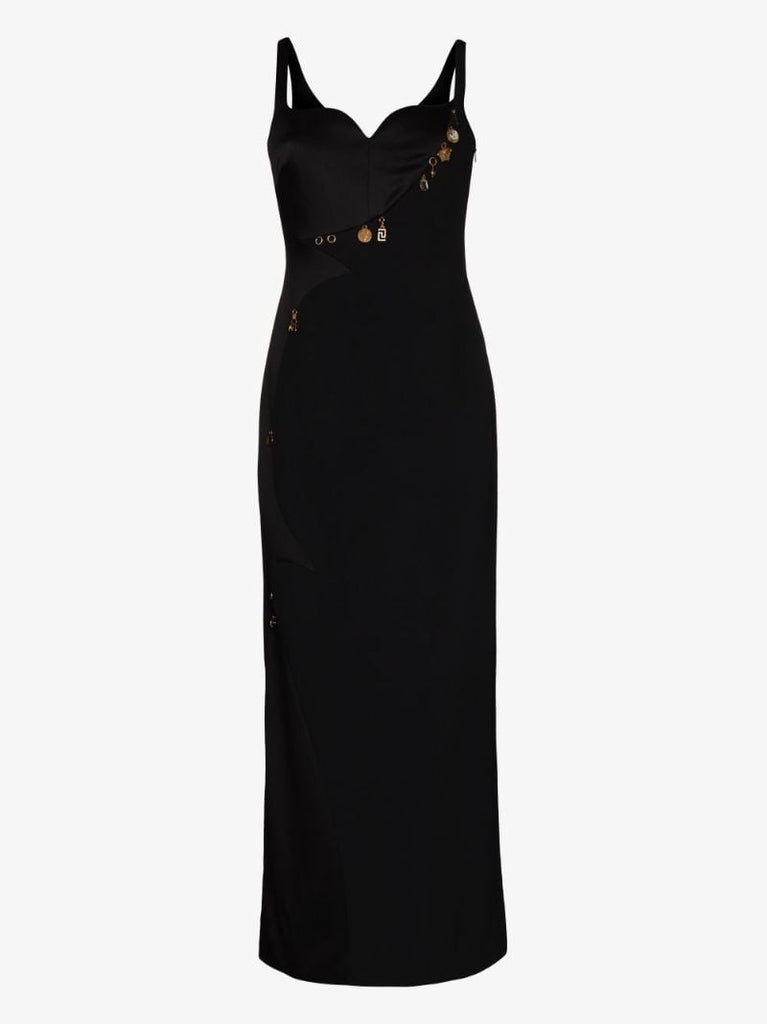 Charm Detail Sheath Dress