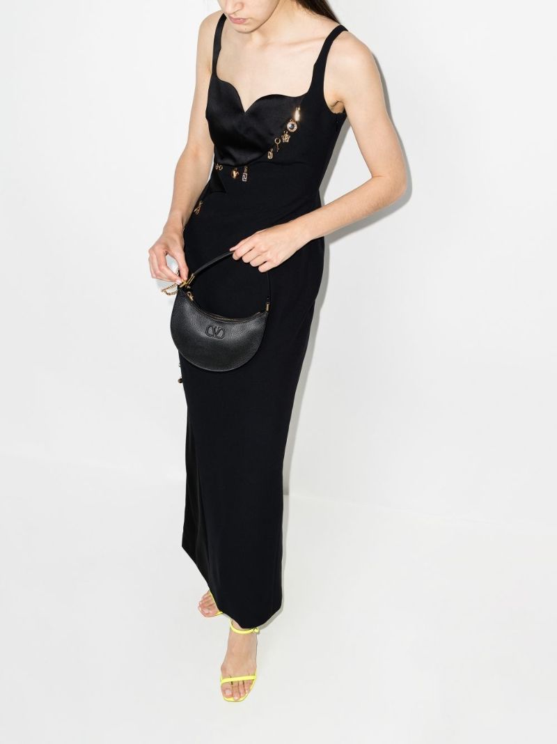 Charm Detail Sheath Dress