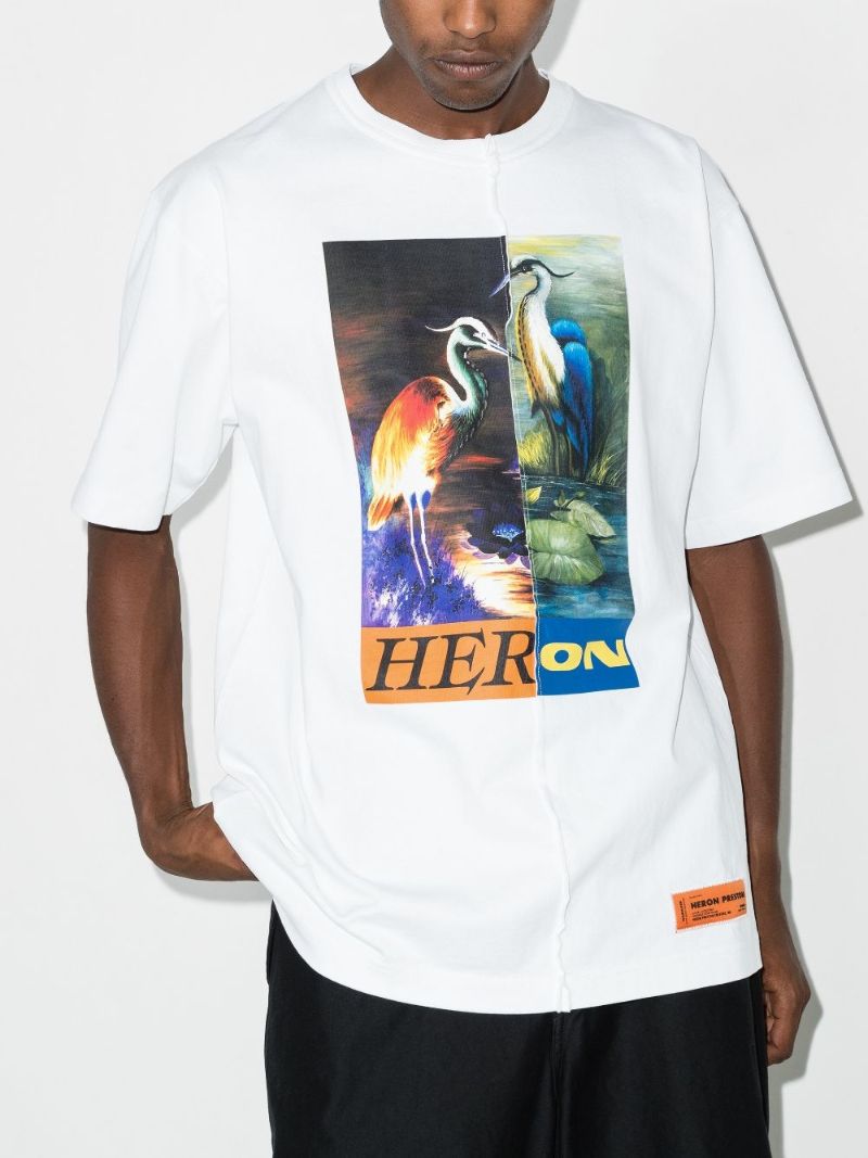 Split Print T-shirt