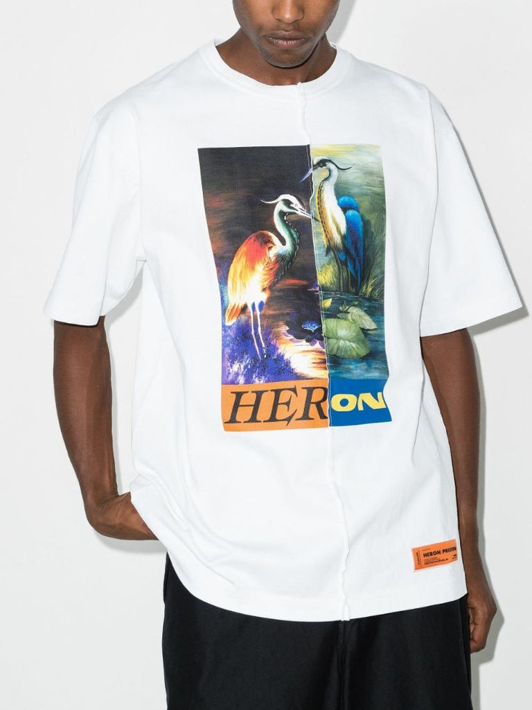 Split Print T-shirt