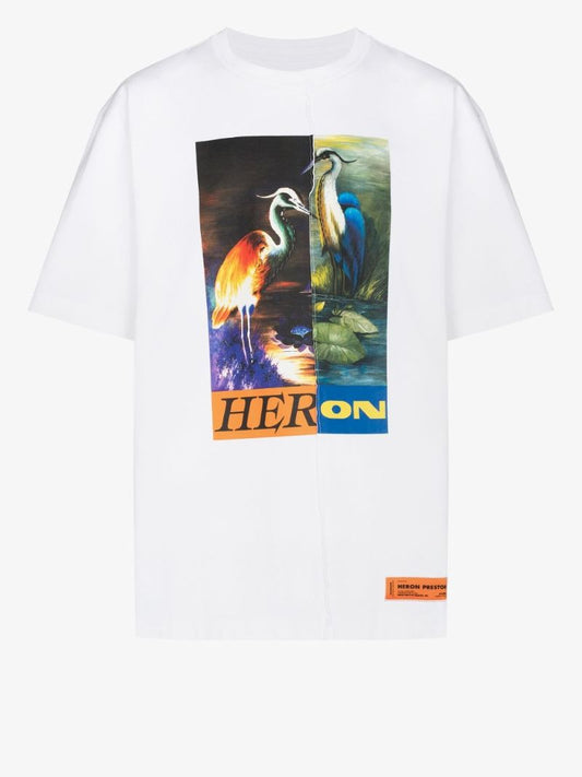Split Print T-shirt