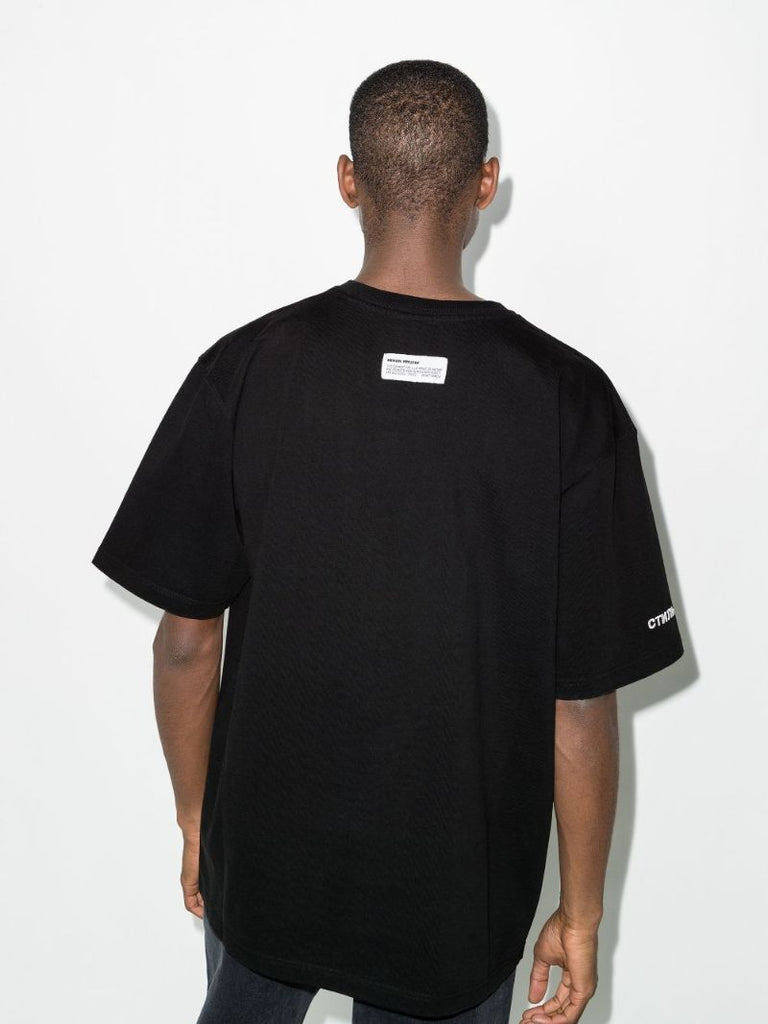 Split Herons Print T-shirt