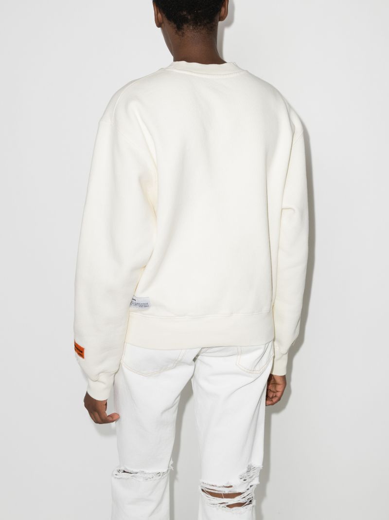 Censored Heron Print Sweatshirt