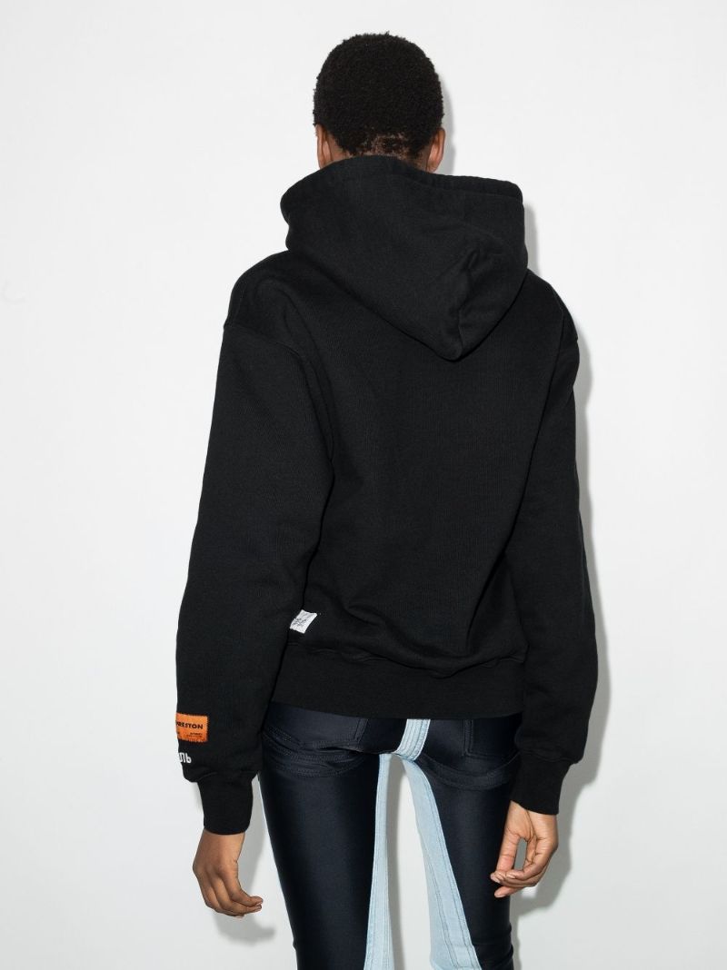 Censored Heron Print Hoodie