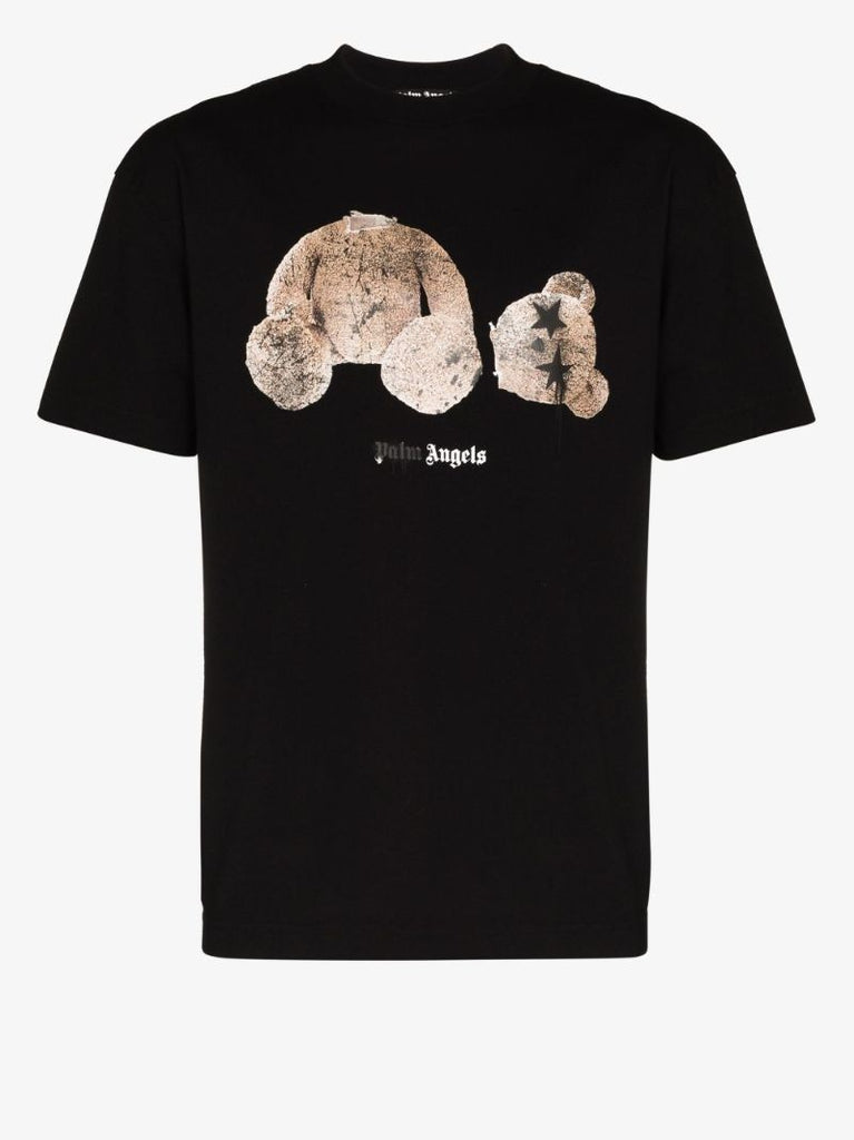 Spray Bear Print T-shirt