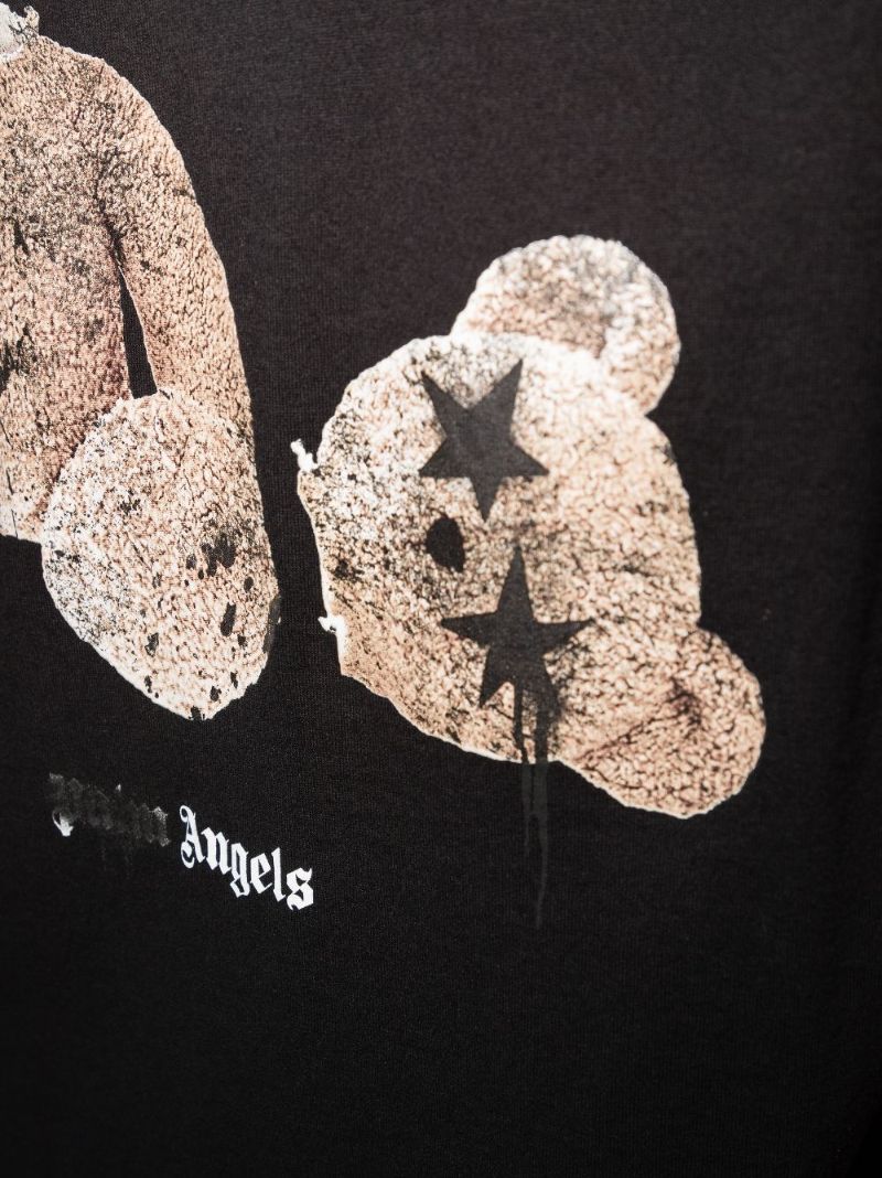 Spray Bear Print T-shirt