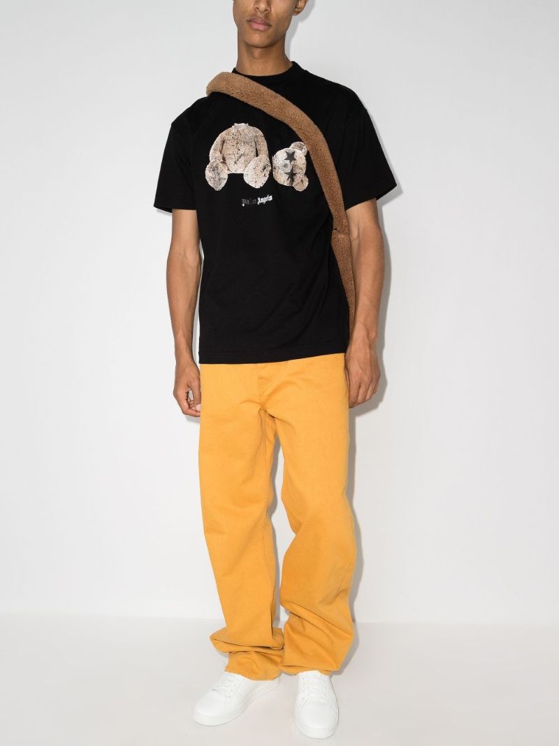 Spray Bear Print T-shirt