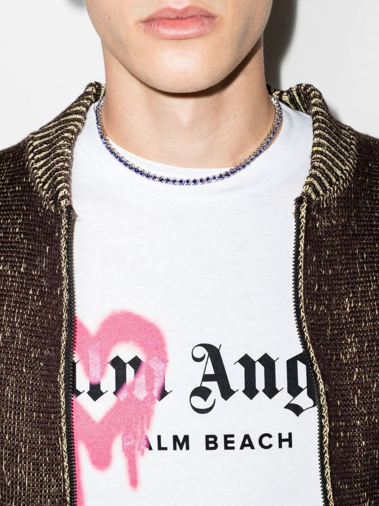 Spray Heart Logo Cotton T-shirt