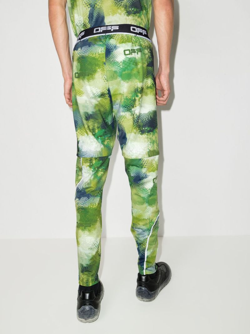 Active Logo Print Sweatpants