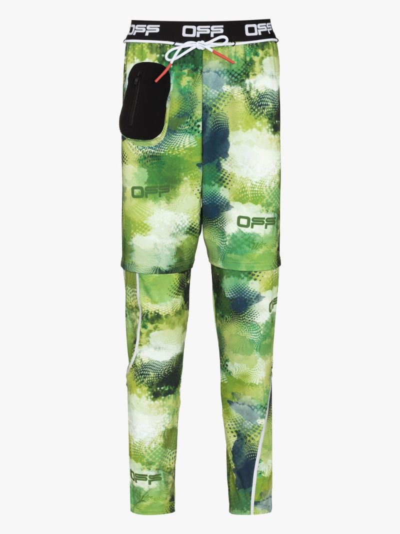 Active Logo Print Sweatpants