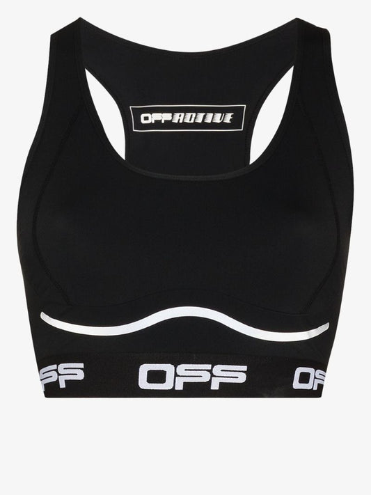 Active Logo Tape Sports Bra