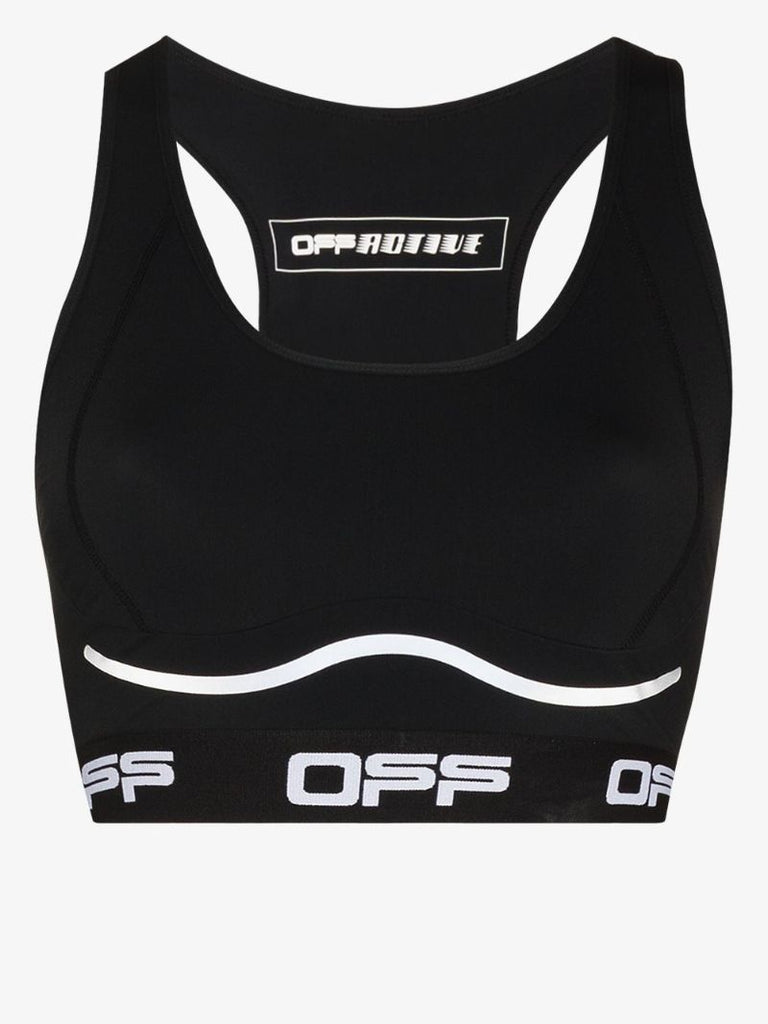 Active Logo Tape Sports Bra