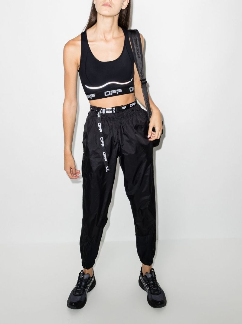 Active Logo Tape Sports Bra