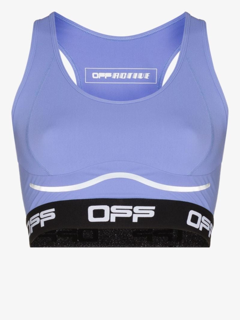 Active Logo Tape Sports Bra
