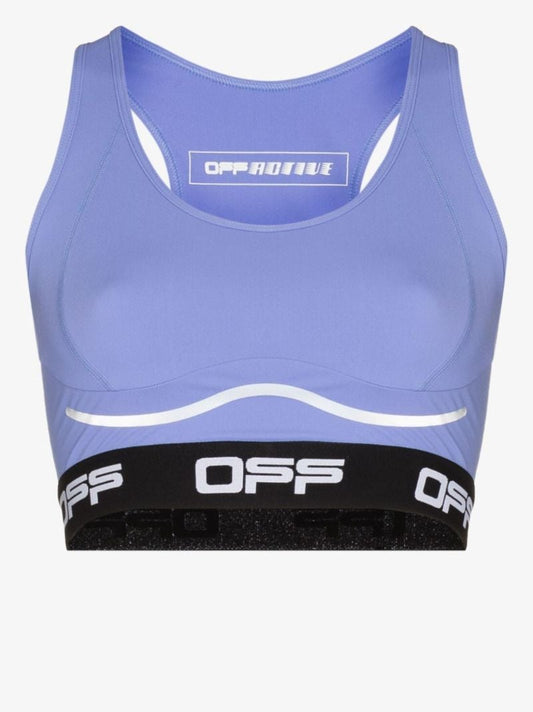 Active Logo Tape Sports Bra