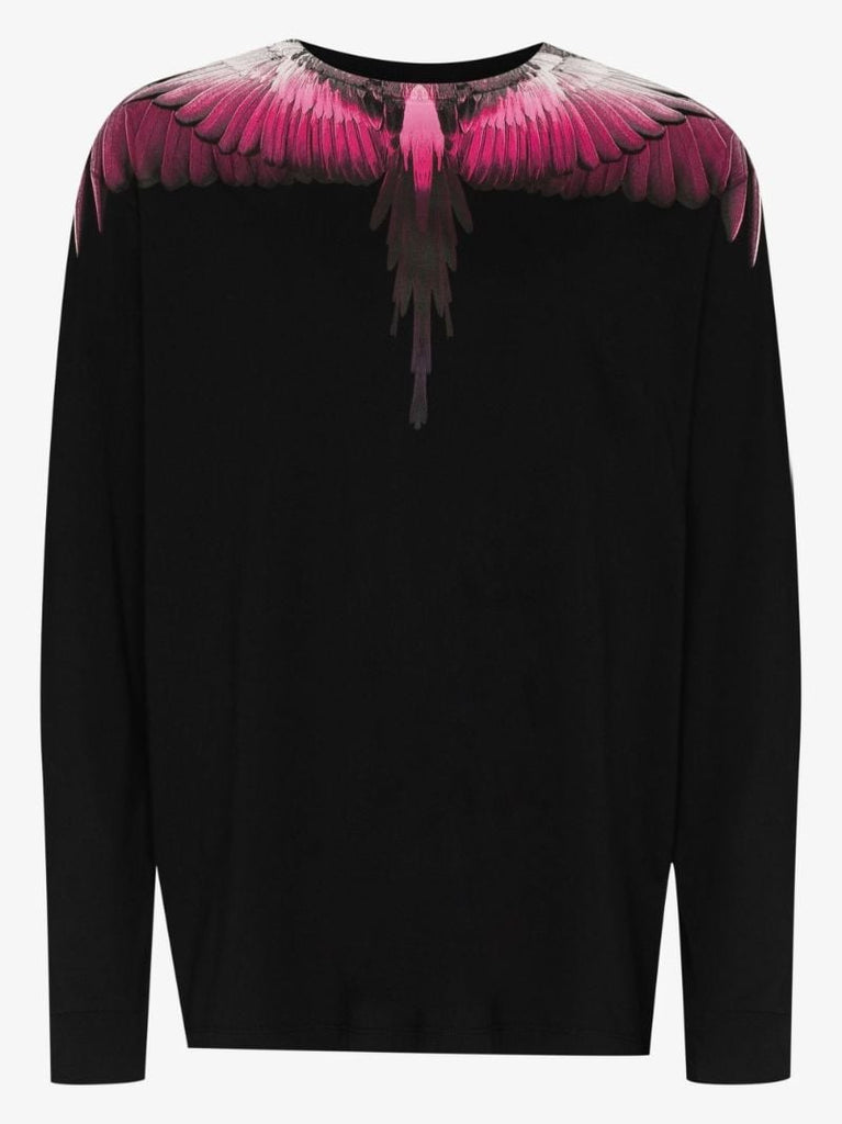 Wings Print Long Sleeve T-shirt