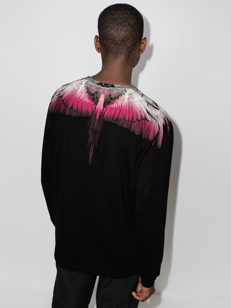 Wings Print Long Sleeve T-shirt