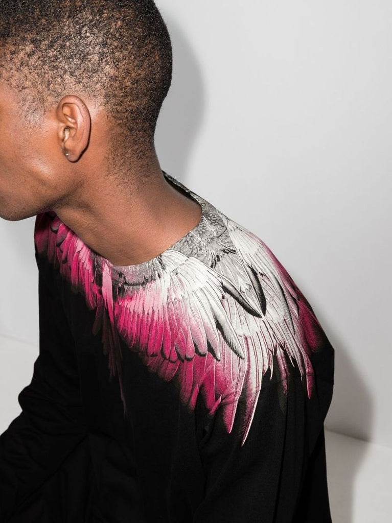Wings Print Long Sleeve T-shirt