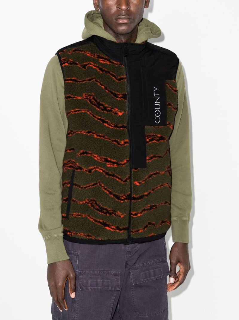Camouflage Logo Gilet