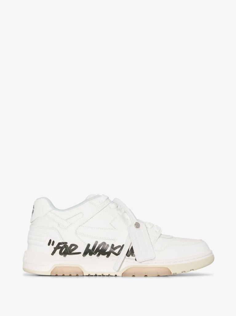 White Out of Office Leather Sneakers