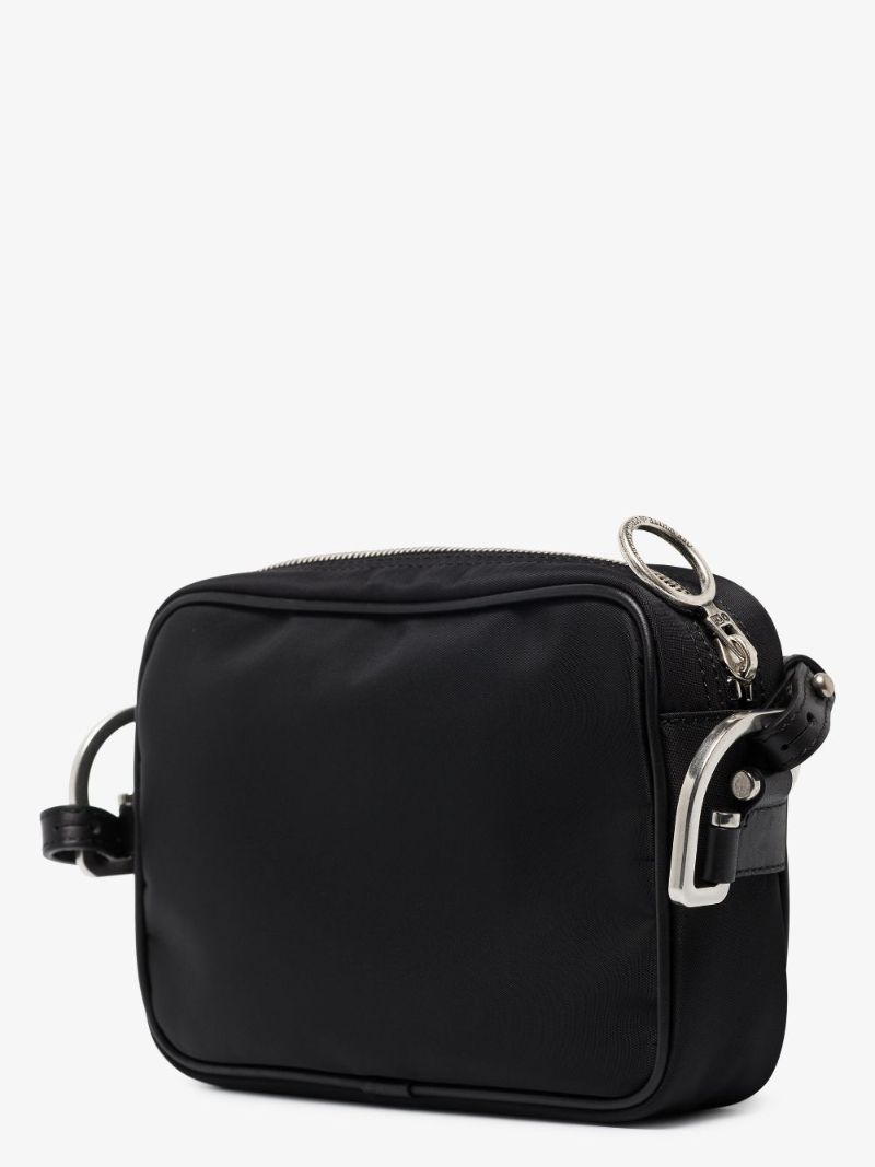 Black Logo Cross Body Bag
