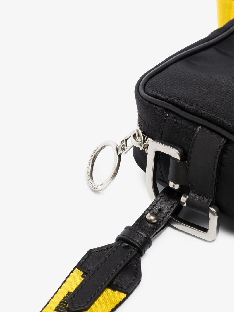 Black Logo Cross Body Bag