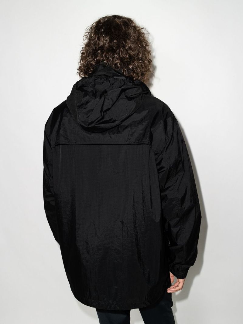 Logo Print Windbreaker Jacket