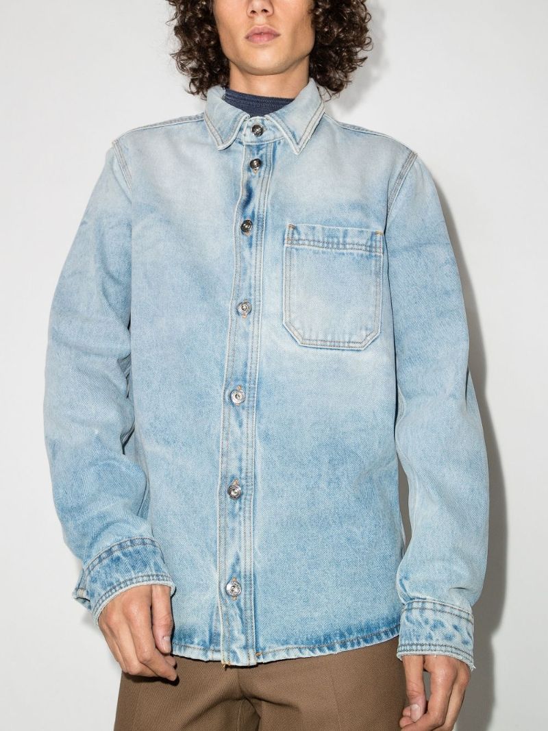 Negative Arrows Denim Shirt