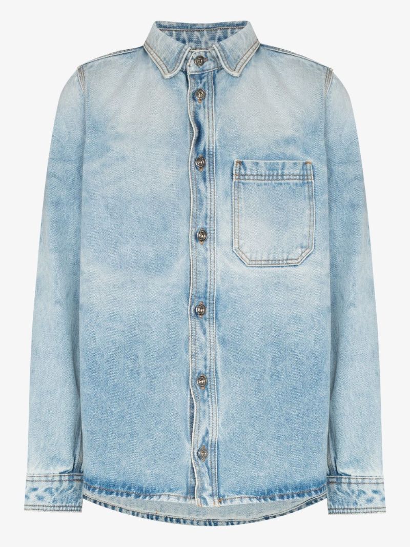 Negative Arrows Denim Shirt